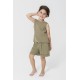 For You Kids Undershirt Shorts Khaki Bottom Top PT