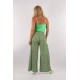 Green Plazzo Boho style Pants