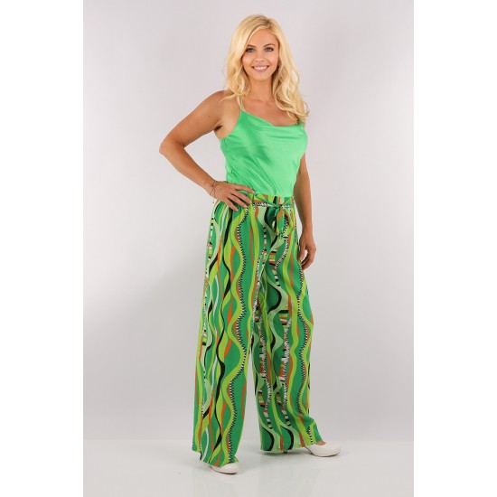 Palazzo Green Line Pants