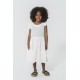 For You Kids Organic Robe Layered White Dress