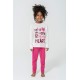 For You Kids 4-Piece Great Love Take Care Pattern Pajamas Set