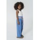 For You Kids Organic Belted Pocket Blue Trousers