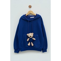 For You Kids Teddy Bear Sax Sweatshirt for Girls