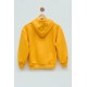 For You Kids Baby Girl Yellow Sweatshirt with Teddy Bear