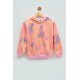 For You Kids Girl Emoji Daisy Flower Patterned Sweatshirt