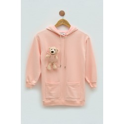 For You Kids Baby Girl Pink Sweatshirt Tunic