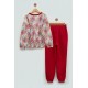 For You Kids Girl Patterned Tracksuit Set