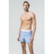 For You Man Triple Gray Black Blue Woven Boxer