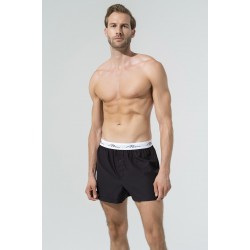 For You Man 2-pack Plaid Black Woven Boxer