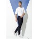 For You Man 2-pack Cotton Mesh Detail T-shirt Navy Blue Joger Set