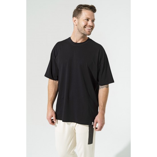 For You Man 2 Piece Side Mesh Detail T-shirt Taş Joger Set