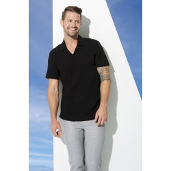 For You Man Organic Mini Pat Black Shirt