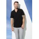 For You Man Organic Mini Pat Black Shirt