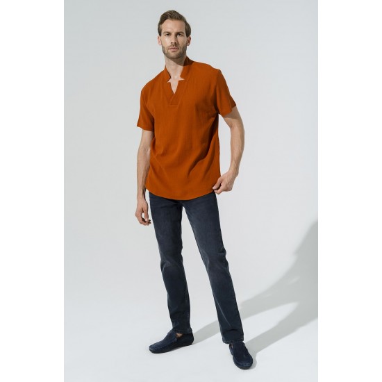 For You Man Organic Star Collar Kiemit Shirt