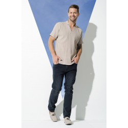 For You Man Organic Star Collar Stone Shirt