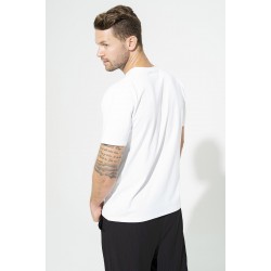 For You Man 2-pack Short Cotton T-shirt with Label Black and White Suit