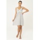 For You Mama Gray Breastfeeding Nightdress