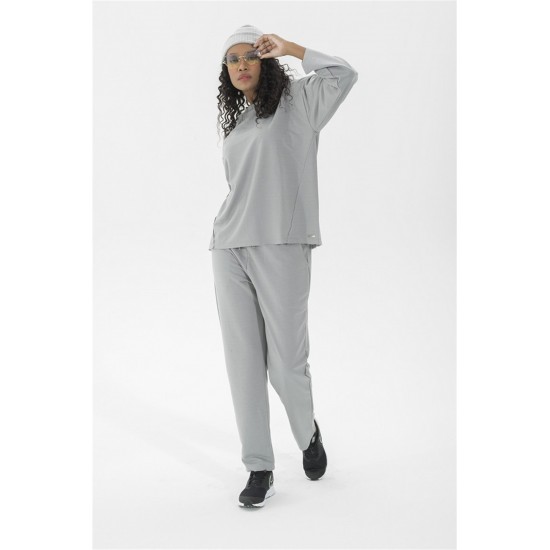 For You Fashion Women's Crew Neck Tracksuit Set