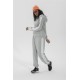 For You Moda Women's Hooded White Striped Tracksuit Set