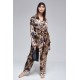 For You Moda Women's 6 Piece Baroque Pattern Pajamas Set