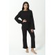 For You In&Out 2-Piece Corded Inside And Outside Black Set