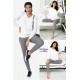 For You Loungewear 2-pack V-Neck Top Crowbar Leggings Bottom Top Set