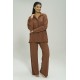 For You Loungewear 3-Piece Waffle Fabric Pajamas Set