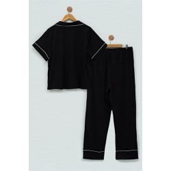 For You Sleepwear 2 Pack Combed Cotton White Pijama Pants Set