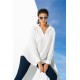 For You Woman White Viscose Shirt